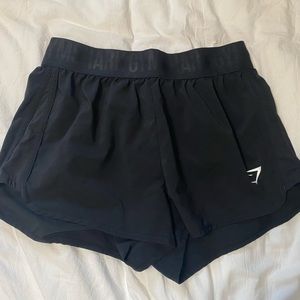 Gymshark Athletic Shorts Black Womens Medium